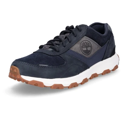 Afbeelding van Timberland Winsor PARK Sneakers laag navy, Heren, Maat: 45, Navy Nubukleer/ textiel