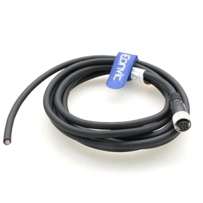 Afbeelding van Eonvic M12 8 pins industriële sensor connector kabel luchtvaart aansluitkabel (2M, rechte 8pin vrouwelijke kabel)