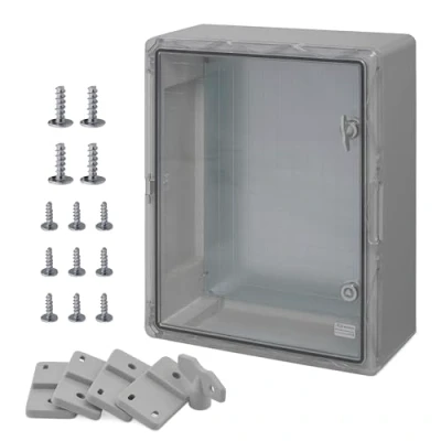 Afbeelding van BOXEXPERT ABS kunststof kast Vloot schakelkast IP65 grijs/transparant (ABS, 500x400x175mm met inspectiedeur)