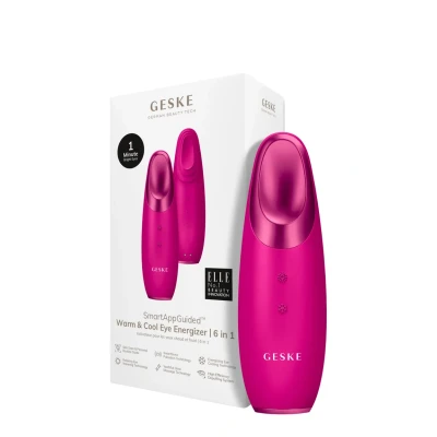 Afbeelding van Geske WARM COOL EYE Energizer 6 IN 1 Huidverzorgingstool, Maat: One Size, Magenta