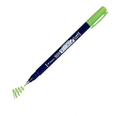 Afbeelding van Tombow Brush pen Fudenosuke hard neon groen 19 WS BH92