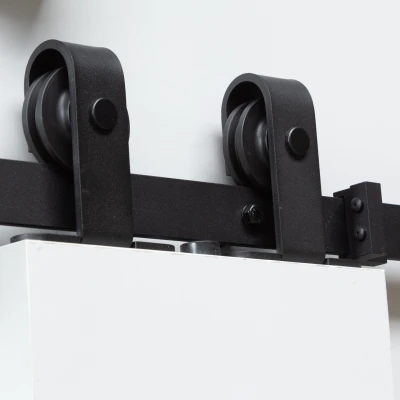 Afbeelding van Schuifdeursysteem Basic Top mat zwart