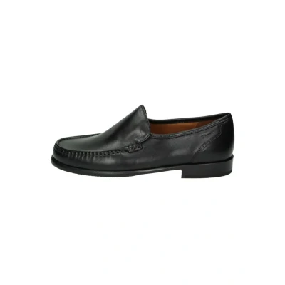 Afbeelding van Sioux Instappers, Heren, Maat: 38, Black Leer