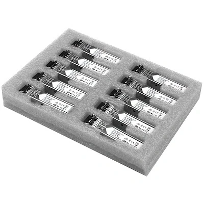 Afbeelding van StarTech.com Gigabit Fiber SFP Transceiver Module Cisco GLC SX MM Compatibel LC 550m 10 stuks