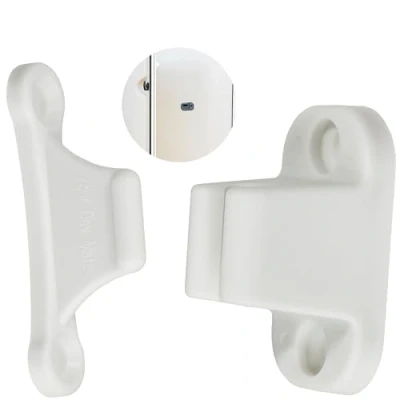 Afbeelding van Deurslot voor caravan en camper, 35 mm 48 mm, Wit Deurslot, Deur houder Serviceklep Opbergdeur, snapper Caravan, Camping Camper Accessoires, Camping, Door Handle, Tool