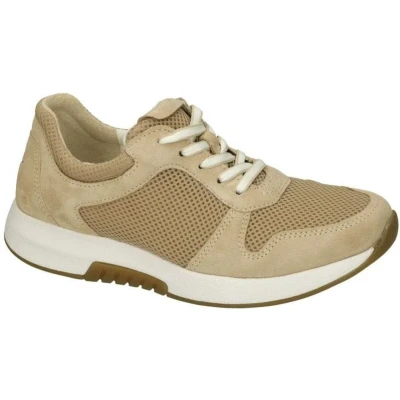 Afbeelding van Rollingsoft Dames beige sneakers maat 38