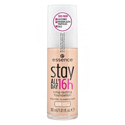 Afbeelding van Essence Cosmetics Base De Maquillaje Larga Duración Estancia Todo El Día 16h 08 30ml