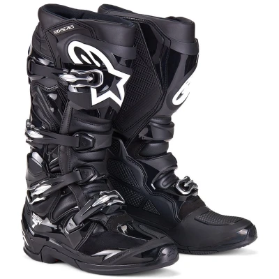 Afbeelding van Alpinestars 2025 Tech 7 Crosslaarzen Zwart maat 5 = 38