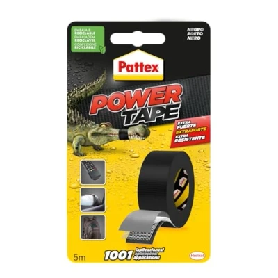 Afbeelding van Pattex Power Tape Multifunctionele tape, robuust, licht, zwart, 5 m