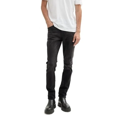 Afbeelding van TOM TAILOR heren jeans, 10273 Dark Stone Black Denim, 30W x 34L