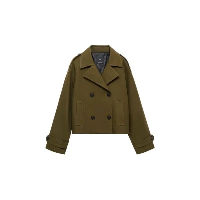 Afbeelding van Mango Blazer, Dames, Maat: Large, Khaki