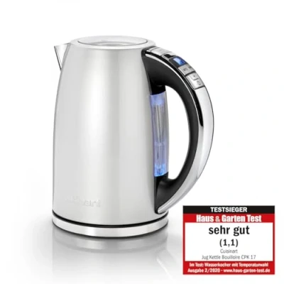 Afbeelding van Cuisinart Waterkoker Style CPK17SE 2 temperatuurinstellingen Frosted Pearl 1.7 Liter