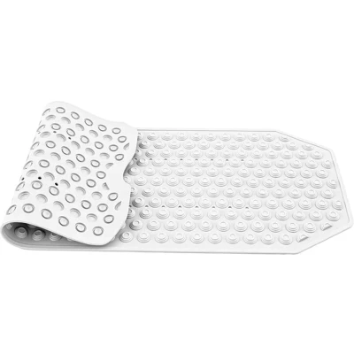 Afbeelding van Tatkraft SECURE Wit XXL Antislipmat Badkuip Mat 153 Zuignappen 103x40cm