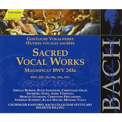 Afbeelding van Gächinger Kantorei Stuttgart, Helmuth Rilling J.S. Bach: Sacred Vocal Works (2 CD)