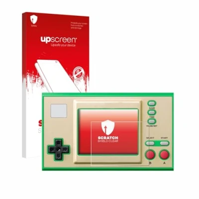 Afbeelding van upscreen Screenprotector voor Nintendo Game &amp; Watch Super Mario Bros Folie Beschermfolie transparant