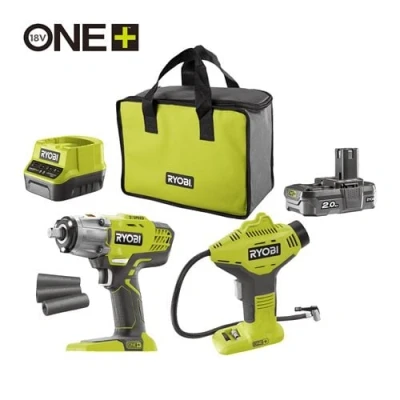 Afbeelding van Ryobi R18IWPI 120S ONE+ 18V Accu 2 delig Combokit (incl. 1x2.0Ah accu) 5133004462