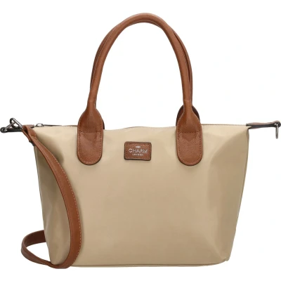 Afbeelding van Charm London mini shopper Buckingham beige