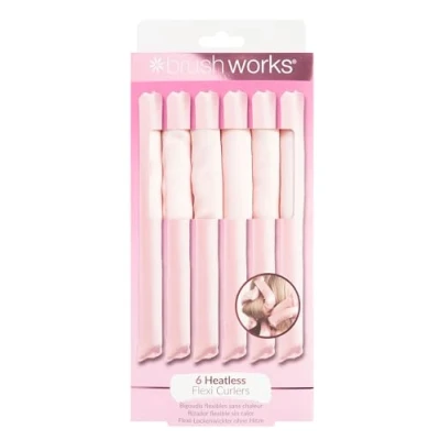 Afbeelding van Brushworks Heatless Flexi Curlers Haaraccessoire, Dames, Maat: 108 g, Pink