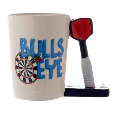 Afbeelding van Beker dart handvat darts mok cadeautje