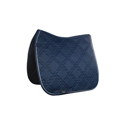 Afbeelding van HKM Zadeldek Bologna Dressuur Donkerblauw Pony