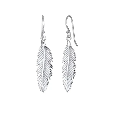 Afbeelding van Elli Feder BOHO Hippie Festival Trend Emely Oorbellen silvercoloured, Dames, Maat: One Size, Silver coloured