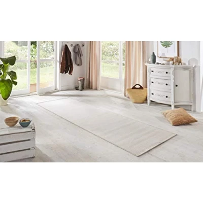 Afbeelding van Loper Sisal 80x250cm Creme Landelijk Vloerkleed 123vloerkleed.nl is de online webshop voor vloerkleden en woonaccessoires.