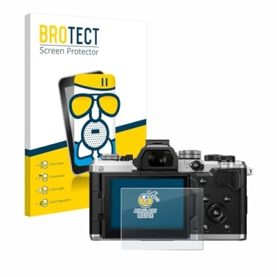 Afbeelding van BROTECT Screenprotector voor OM System 3 Folie Beschermfolie Beschermglas matte