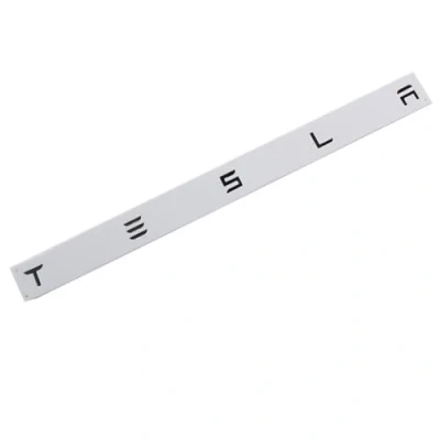 Afbeelding van XYHAOAI 3D Verhoogd Logo Achterklep Inzet Letters Achter Emblemen Compatibel met Tesla Model 3/S/X/Y, 3M Klevende Achterkant,Matt black,Tesla