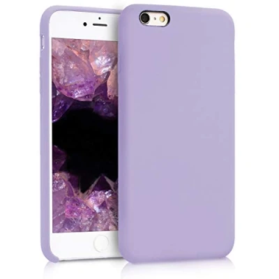 Afbeelding van kwmobile telefoonhoesje compatibel met Apple iPhone 6 Plus / 6S hoesje Zachte case voor smartphone Back cover in lavendel