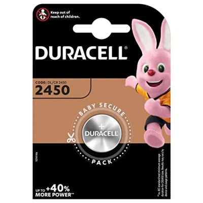 Afbeelding van Duracell CR2450 Lithium Knop Cel 3V