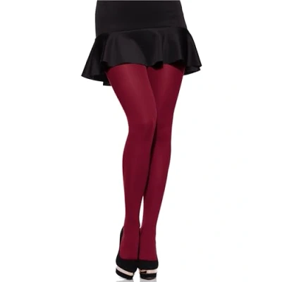 Afbeelding van Merry Style MS GB 162 Dames Panty 60 DEN Plus Size Grote maat Polyamide Wijnrood XXL