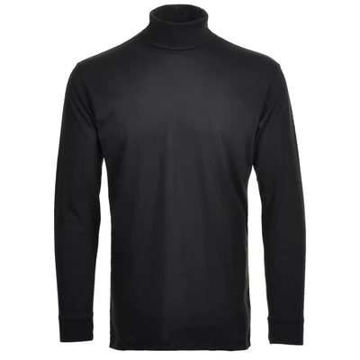 Afbeelding van RAGMAN Basic coltrui met lange mouwen voor heren, 009, zwart, XL