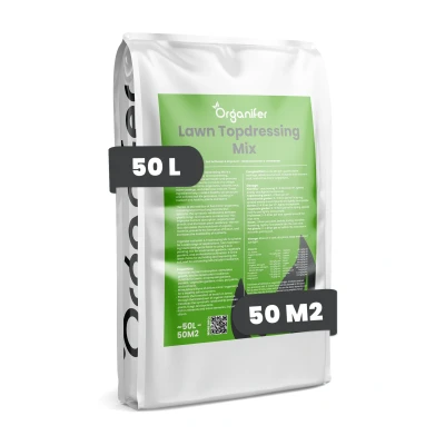 Afbeelding van Organifer Gazon Topdressing Mix met Mycorrhiza en Rhizobacteriën (50 Liter voor 50 m2)