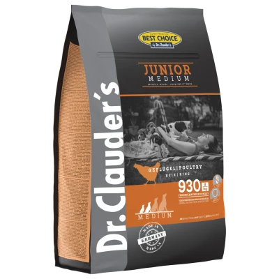 Afbeelding van Dr.Clauder&#039;s Best Choice Junior Medium Breed Hondenvoer 4 kg