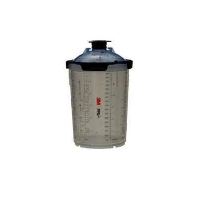 Afbeelding van 3m pps 2.0 spuitbekersysteem kit groot 850 ml 125 mu filter 50 stuks
