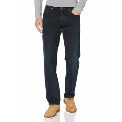 Afbeelding van camel active Relaxed fit jeans, Heren, Maat: 40x34, Indgo dark blue used