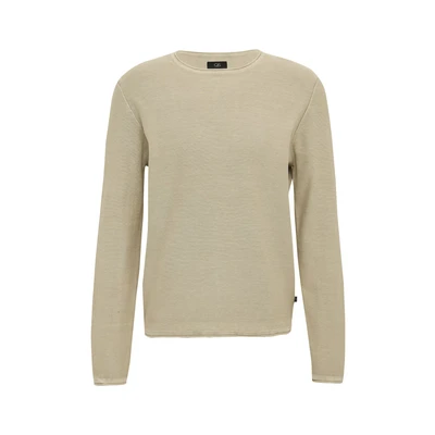 Afbeelding van QS Trui, Heren, Maat: Large, Beige
