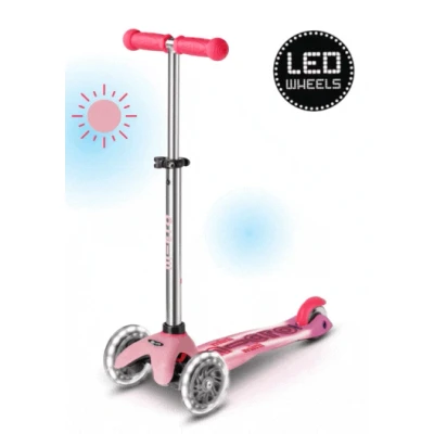 Afbeelding van Micro Step Mini Deluxe Glow LED Plus Frosty Roze
