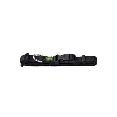 Afbeelding van HUNTER Vario Basic hondenhalsband, robuust, soepel, kliksluiting, M/2.0, zwart