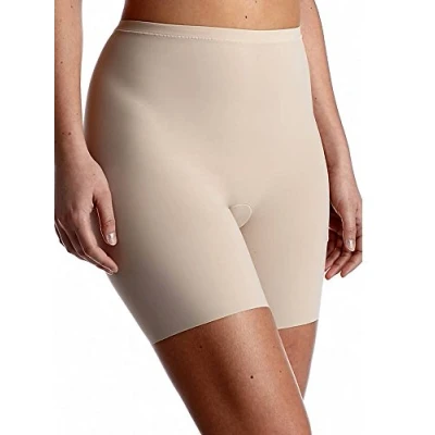 Afbeelding van Maidenform dames Hi waist shortje in de kleur Beige, maat: XL