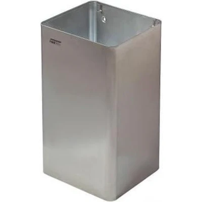 Afbeelding van Mediclinics open afvalbak 65l. PP1065C RVS hoogglans
