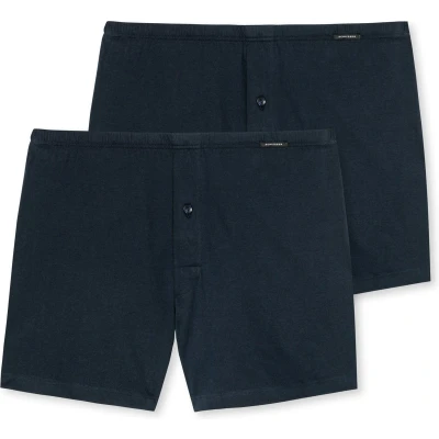 Afbeelding van Schiesser 2 PACK Boxershort, Heren, Maat: Small, Dunkelblau
