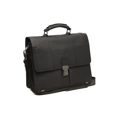 Afbeelding van The Chesterfield Brand Stuttgart Businesstas black Laptoptas Aktetas
