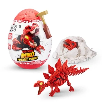 Afbeelding van ROBO ALIVE Volcano Dino Fossil Find (Stegosaurus)