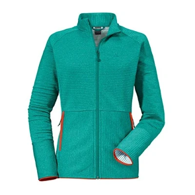Afbeelding van Schöffel Dames fleece vest Wien L mantel jurk, Spectra Green, FR : (Taille Fabricant 42)