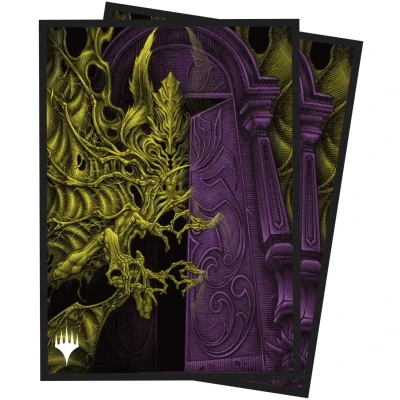 Afbeelding van Ultra Pro Magic: the Gathering Duskmourn: House of Horror Sleeves: Valgavoth, Terror Eater (100 stuks)