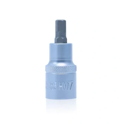 Afbeelding van CCLIFE Dopsleutelinzetstukken, zeskantige hulzen, binnenzeskantige adapter 7 mm, stalen CRV dopsleutels, dopsleutels
