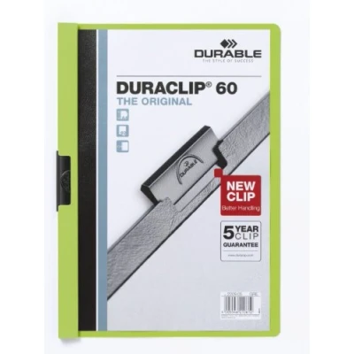 Afbeelding van Durable 220905 Klemmap Duraclip Original 30 (voor 1 vellen A4), 25 stuks, groen