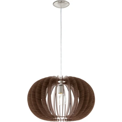 Afbeelding van EGLO STELLATO Hanglamp E27 50.0 cm Donkerbruin