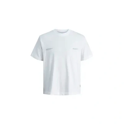 Afbeelding van Jack &amp; Jones Tshirt print, Heren, Maat: Large, Bright white